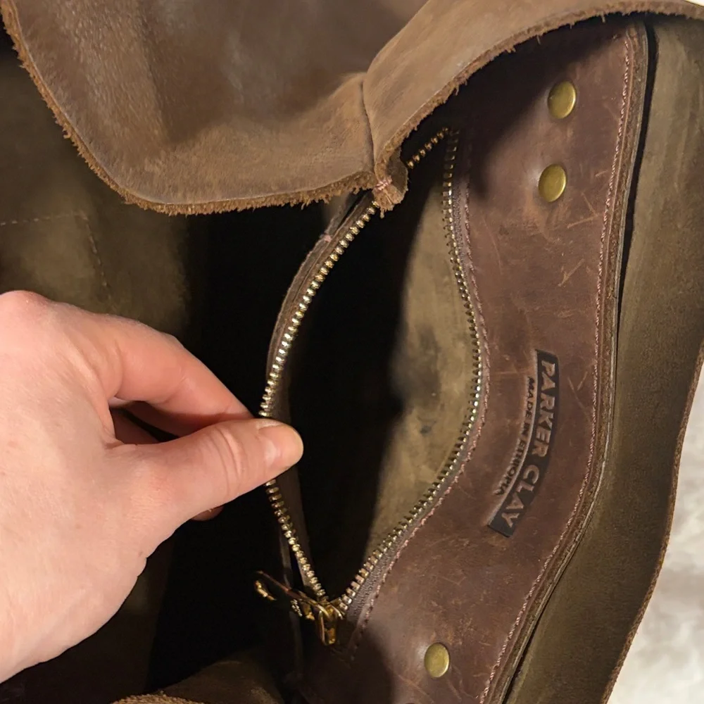 Parker Clay Merkato Leather Tote - Picture 5 of 6